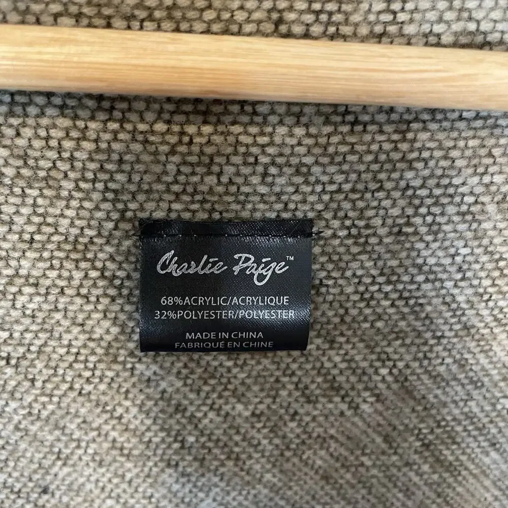 Charlie Paige Cardigan Boho Festival Western Cowgirl Native Print Soft Cozy OS - Picture 7 of 7